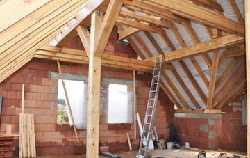 The Brook attic trusses