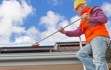 The Brook soft wash roof cleaning
